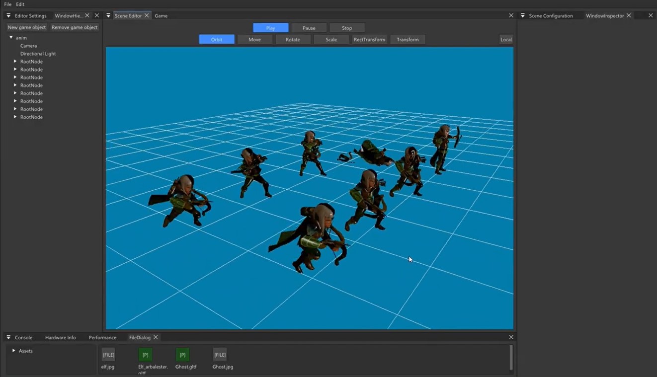Lyriel basic animations