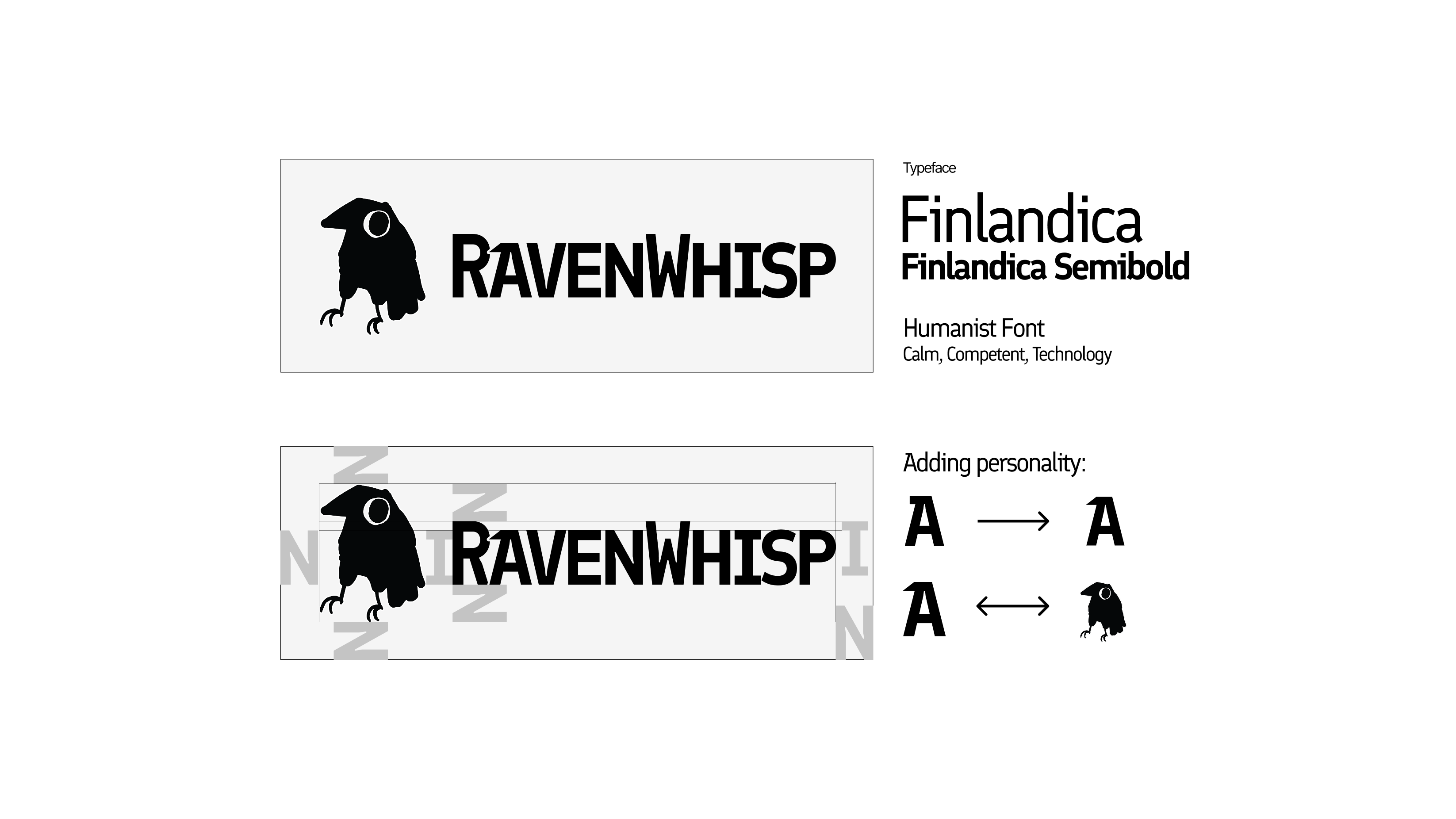 Ravenwhisp Logo Grid