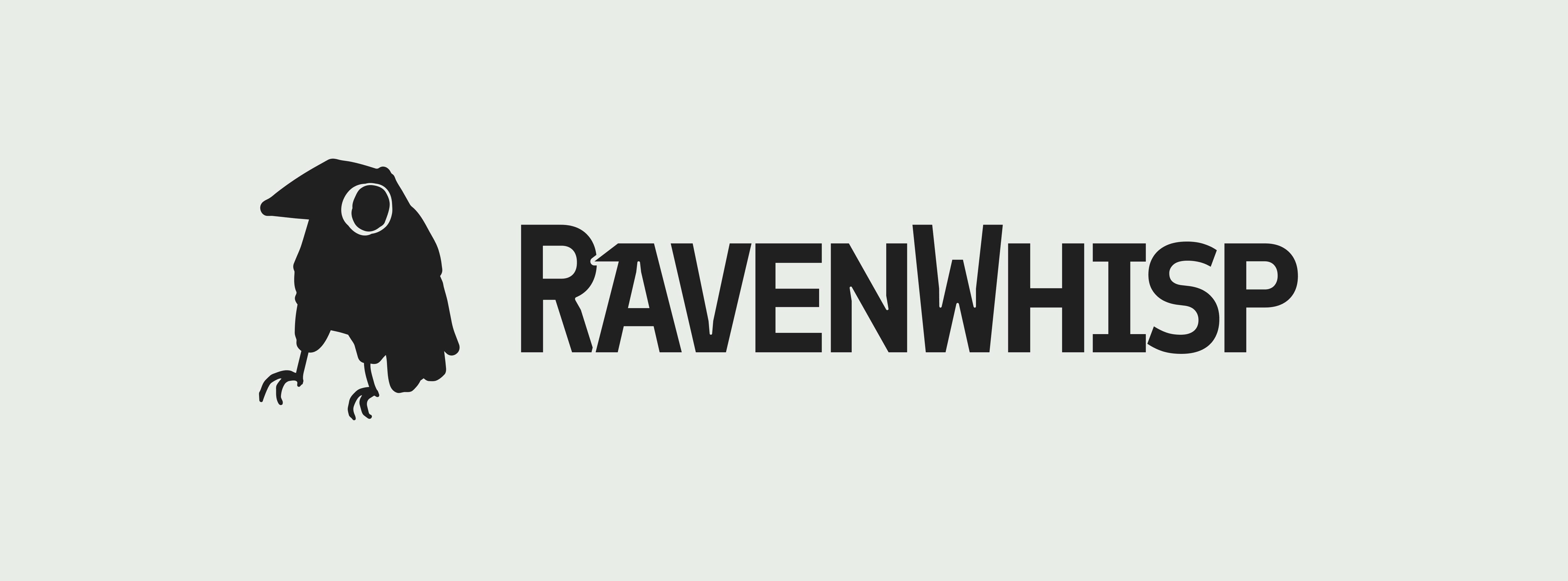 Ravenwhisp Logo Light